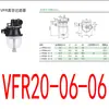 Filtro de Vácuo Pneumático Tubulação Pressão Positiva e Negativa Engate Rápido Vfc100-04Zfb/Zfc200-06/8-10 Substitui Smc