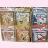 Caderno de Espiral com Virada Lateral Sanrio Tema Estrela Kt Quadrado Páginas Coloridas Planejador Menina Diário Portátil