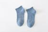 Calcetines blancos 2025 para hombres y mujeres, boca baja de algodón puro negro calcetines cortos a rayas de moda para estudiantes para hombres