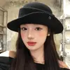 Estilo Heredera Francesa Elegante Sombrero para Mujer Otoño Invierno Estilo Hepburn Boina Moda Retro Hace la Cara Más Pequeña Sombrero Sombrero de Pescador