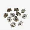 En stock Cremallera de Nylon No.5 Corredera Cabezal de Cremallera de Aleación de Zinc Cabezal de Cremallera de Nylon Bronceado Cabezal de Cremallera para Equipaje sin Cierre