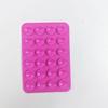 Leden Cross-Border Popular Ventosa Quadrada de Silicone 24 Peças Ventosa de Lado Único Espessada Suporte Preguiçoso Multifuncional para Celular
