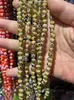 Cuentas de Cristal de Mil Flores, Cuentas Sueltas Ojo de Diablo, Accesorios para Pulseras y Collares DIY, Venta Directa del Fabricante, Cuentas Redondas