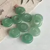 Colgante de Paz de Aventurina, Anillo de Paz de Jade Seda Dorada, Colgante de Jade con Forma de Donut, Colgante al por Mayor para Accesorios de Joyería DIY