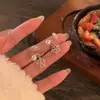Nuevos Pendientes de Estrella Simples y Exquisitos Estilo Coreano para Mujer, Pendientes de Lujo Ligero, Elegantes y con Estilo Accesorios para Orejas, Pinzas para Orejas, Venta al por Mayor