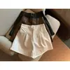 Otoño Invierno 2026 Estilo Coreano Pantalones Negros de Piel Sintética Chica Picante Moda Casual Versátil Falda Corta Nuevos Pantalones de Pierna Ancha de Cintura Alta Adelgazantes