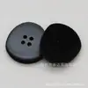 Botões Decorativos de Pelúcia Coloridos de Quatro Furos para Roupas de Exterior de Alta Qualidade com Formato Especial, Suéteres, Botões Simples e Versáteis de Resina