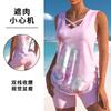 Bikini de Mujer Europeo y Americano de Dos Piezas Traje de Baño de Cintura Alta Top de Tirantes Amazon AliExpress Traje de Baño de Playa Conjunto de Dos Piezas