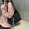 Bolso de lona para mujer (2022), bolso de hombro para estudiantes universitarias con libros en clase, bolso de compras de gran capacidad.