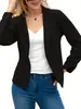 Roupas Femininas Transfronteiriças Europeias e Americanas Amazon 2024 Outono Venda Quente Jaqueta da Moda Terno de Camada Dupla Lapela Blazer Pequeno