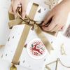 50 pegatinas navideñas lindas de dibujos animados material para diario decoración navideña pegatinas autoadhesivas para cuaderno funda de teléfono