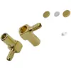 Conector de cabo de crimpagem de loop de alta frequência de travamento por pressão miniatura RF SSMB-C-KW-1.5
