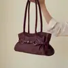 Bolso de Hombro Retro de Lujo Ligero para Mujer 2026 Nuevo Estilo Estilo Chica Picante Bolso de Hombro Único Bolso Tote de Gran Capacidad para el Trabajo al por Mayor
