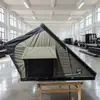 Nueva Tienda de Techo Triangular Diagonal de Aleación de Aluminio para Acampar con Balcón, Adecuada para SUVs Todoterreno y Vehículos de Viaje Independiente