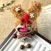 Muñeca de Cáscara de Fruta DIY Actividad de Salón Popular en Xiaohongshu Colgante Alivio del Estrés Terapia de Sonido Regalo del Día del Maestro