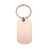 Colar Masculino Transfronteiriço Aço Inoxidável Hip Hop Militar Dog Tag Pingente com Gravação Tag Cartão de Identificação Fabricantes Atacado