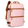 Mochila de Viaje de Negocios Popular Transfronteriza de Color Contrastante Partición Seca y Húmeda Doble Espalda Tesoro Ligera Simple Mochila de Viaje y Ocio