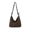 Henggeng Nova Bolsa de Lona Estilo Japonês Simples Ins Estudante Feminina Transfronteiriça Bolsa Feminina Grande Capacidade Ombro Único Transversal Bolsa Feminina
