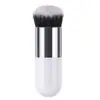 Ventas Directas de Fábrica Brocha de Maquillaje Little Fat Dun Brocha Individual Portátil para Base de Maquillaje Mango de Plástico Brocha para BB Cream Brocha para Polvo Suelto En Stock