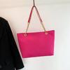 Bolsa Tote de Gran Capacidad con Textura de Alta Calidad, Adecuada para Estudiantes Universitarios que Asisten a Clases, Uso Casual y para el Trayecto Diario; Nuevo Estilo de Moda para Mujeres en el Otoño de 2026