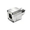 Conjunto de motor reductor armónico: Modelo 25-60 con carcasa redonda de aluminio, modelo 80-250 con carcasa cuadrada