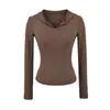 Blusas Sexy com Capuz e Mangas Longas Pure Lust para Mulheres Outono Nova Sexy Camisetas Básicas Esportivas Casuais Fitness