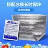 Pastel de Barbacoa Bolsa Térmica de Algodón Perlado con Papel de Aluminio Aislante Bolsa Térmica para Llevar Comida Fresca Comida Fresca Refrigerada Bolsa Térmica para Comida Fresca