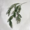 Efecto de tinte en flor de plástico no regresa, no cambia color verde de boda planta verde fresca pequeña material de hoja hierba creciente niebla