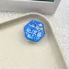 Portanotas adhesivas de PP inspirador con derechos de autor, alto atractivo estético, linda solución de almacenamiento para estudiantes para exámenes, clip de doble cara con forma de diamante de acrílico