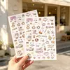 Fábrica de Impressão Dongguan estilo ins adesivo de café curativo material para diário Guka adesivo diy personalizado por imagem