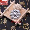 Piezas de plata Miao étnicas Joyería Miao Piezas de aluminio de minoría étnica Plata Miao Joyería de cuentas sueltas hechas a mano Miao