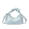 Bolsa de Mão Pequena Tendência Estilo Coreano Atacado Transfronteiriço para Mulheres 2026 Nova Moda Bolsa Meia-Lua com Laço Bolsa de Ombro Único Transversal