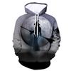 Amazon primavera y otoño transfronterizo impresión de Halloween 3d sudadera con capucha amantes suéter de pulóver para hombres y mujeres