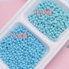 Dopamina Cor 4mm Gotas de Água Irregulares Contas de Arroz DIY Material Corrente para Celular Acessórios para Bijuterias com Contas Material