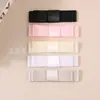 Gravata borboleta de 2 cm de largura em camada dupla para Lingerie, Meias, Acessórios de Roupa, Acessórios de Cabelo, Caixas de Presente, Fita de Poliéster com Renda, Têxteis para Casa