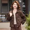 Nueva Chaqueta Gruesa Cálida de Primavera y Otoño 2026 para Personas de Mediana Edad y Mayores, Petite, Adelgazante, Rejuvenecedora, Elegante, Versátil, Top de Chaqueta de Algodón