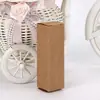 Caixa para embalagem de batom e protetor labial direto da fábrica caixa em branco cartão dourado e prateado tubo de batom com efeito laser caixa para embalagem