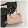Bolso Tote de Moda para Viajeros de Gran Capacidad Bolso Pequeño Fresco para Mujer 2025 Nuevo Verano Cadena Hombro Axila