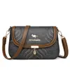 Bolso Pequeño Cuadrado Estilo Étnico Nuevo Bolso Multifuncional para Mujer Bolso de Hombro Popular para Mujer Bolso Cruzado Versátil para Madre