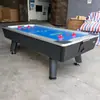 Máquina de Air Hockey de Mesa, Mesa de Air Hockey com Suspensão a Ar, Resistente a Arranhões, Tipo Dobrável em Pé, Padrão Adulto
