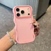 Funda para teléfono con tacto de piel para teléfono Apple 17 iphone16promax15/14 tpu translúcida vibrante ola grande