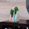 Micro-Paisagismo Criativo Rocha Artificial Árvore Musgo DIY Jardinagem Garrafa Ecológica Cena de Paisagismo Decoração Acessórios Pequenos Ornamentos