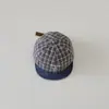 Gorra de béisbol a cuadros de moda de primavera para bebé Yipan, estilo Ins, visera solar, gorra de béisbol para niños