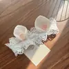 Acessórios de Cabelo para Bebê Estilo Coreano Primavera e Outono Faixa Protetora para Fontanela de Bebê Menina Touca de Algodão com Orelhas de Coelho Fofas