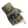 Guantes Tácticos de Medio Dedo Protectores para Entrenamiento de Combate de Fuerzas Especiales, Deportes al Aire Libre, Ciclismo, Transpirables, Antideslizantes