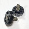 Tornillo de Acero Inoxidable de 1/4 de Pulgada con Cabeza Redonda, Rosca Recta, Apretado a Mano, Tornillo para Cardán, Tornillo con Cabeza de Goma, Perno Adaptador para Cámara