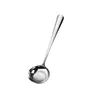 Aço Inoxidável 316 Grau Alimentício Colher Redonda para Sopa Colher Doméstica Colher de Arroz Infantil Colher Reta Colher para Melancia Sobremesa
