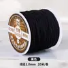 Corda de algodão torcida à mão estilo Xizang 20m para artesanato DIY, pulseiras, terços budistas com contas e contas de corda de algodão para atacado