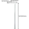 Lámpara de pesca dorada, minimalista post-moderna nórdica para sala de estar, lámpara de mesita de sofá de alta gama, lámpara de pie de pesca de hierro