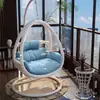 Silla Colgante Columpio de Interior Balcón Doble Ratán Mecedora Nido de Pájaro Silla Colgante Patio Exterior Ocio Uso en Casa para Adultos